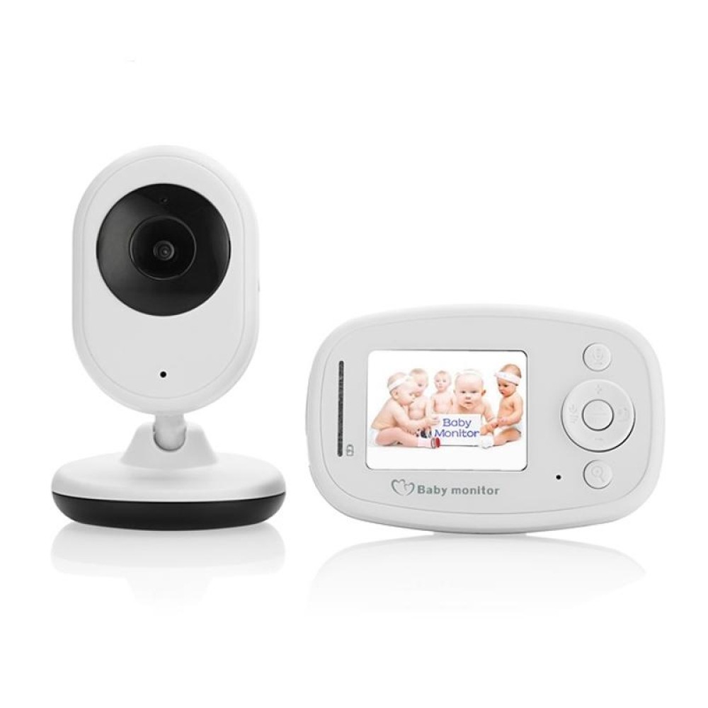 BM-SP820 2.4 inch LCD 2.4GHz Wireless Surveillance Camera Baby Monitor with 7-IR LED Night Vision, Two Way Voice Talk(White)
