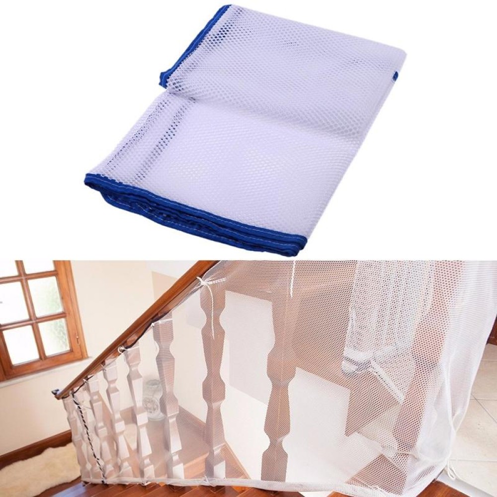 3m Thickening Safety Cope Braided Balcony Stair Safety Net for Child(Blue)