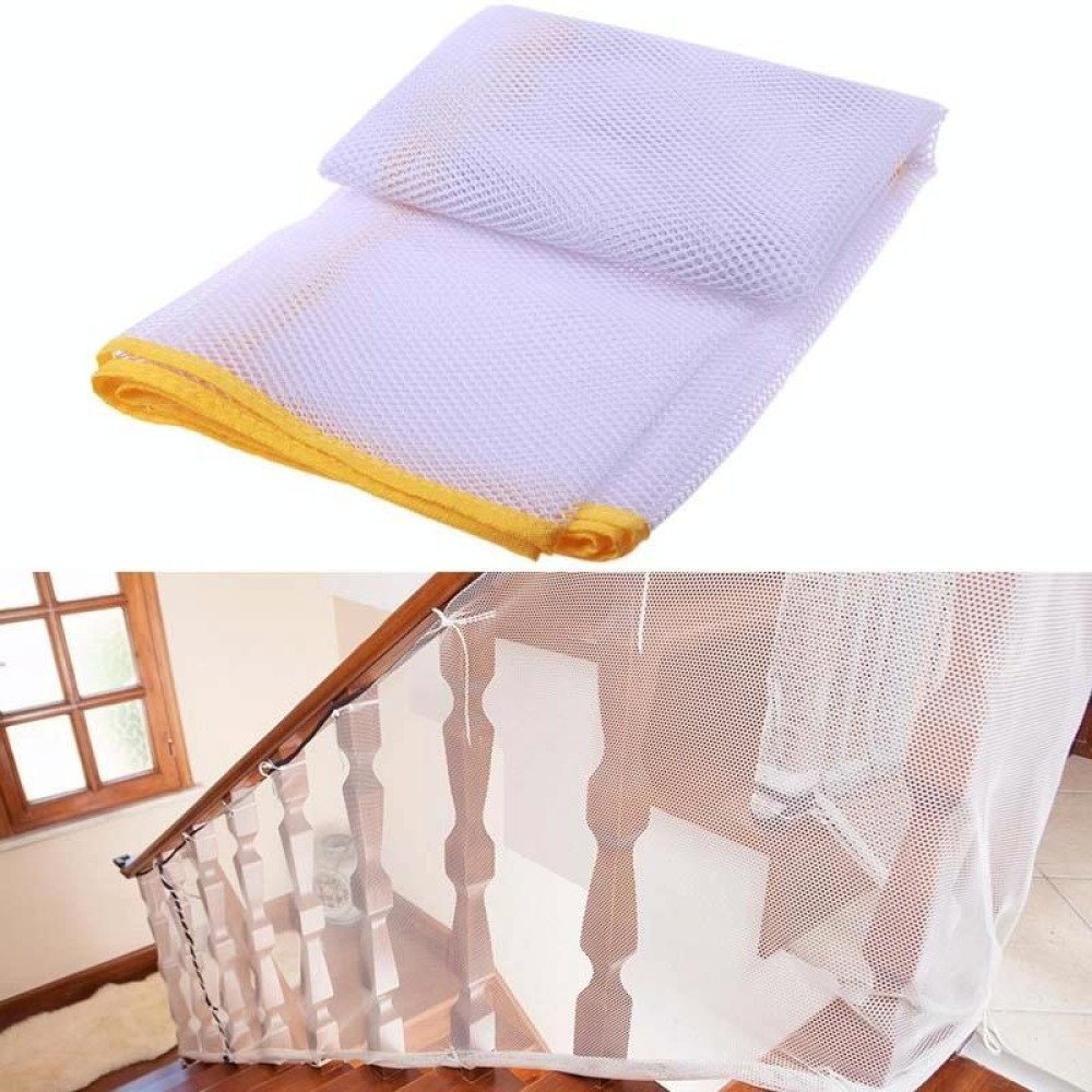 3m Thickening Safety Cope Braided Balcony Stair Safety Net for Child(Yellow)