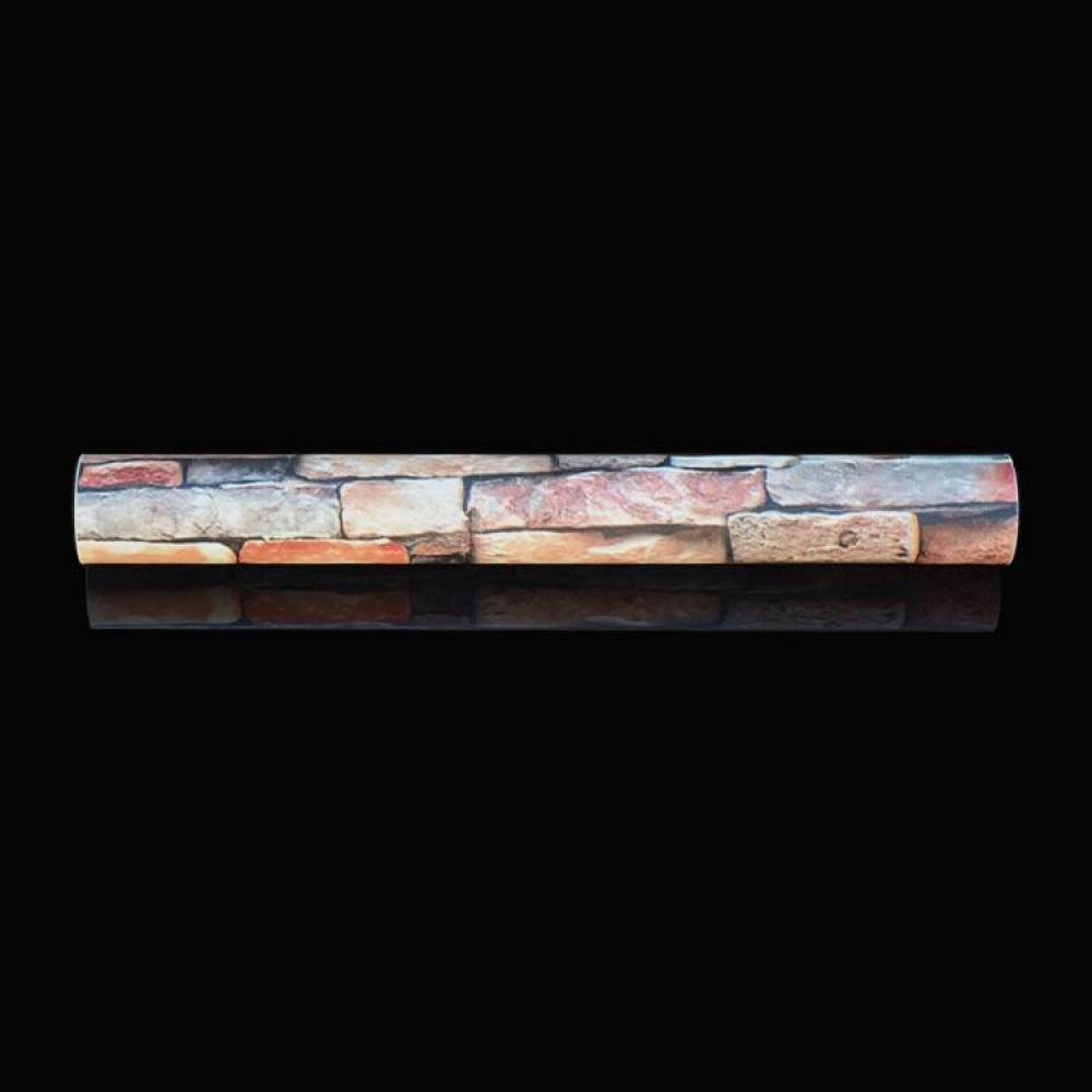 Creative 3D Color Stone Brick Decoration Wallpaper Stickers Bedroom Living Room Wall Waterproof Wallpaper Roll, Size: 45 x 1000cm