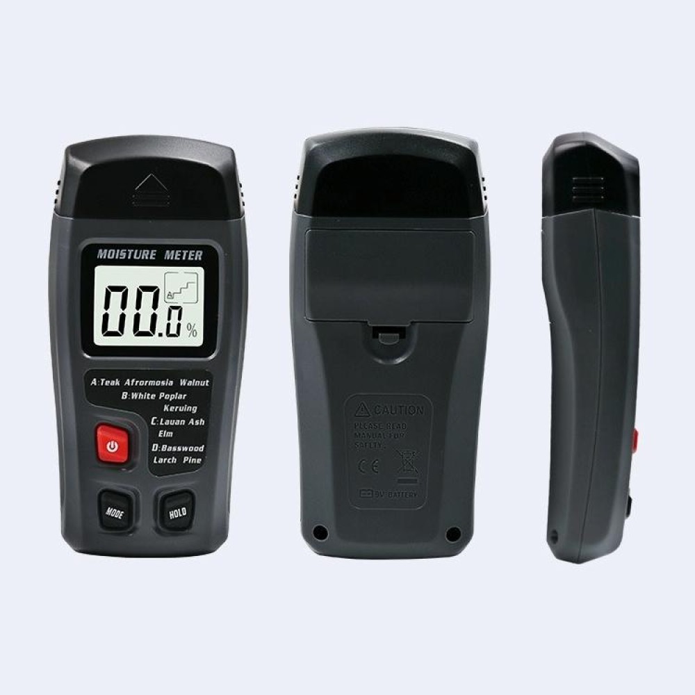 Rechargeable Wood Moisture Tester Moisture Measurement for Wood Flooring and Carton without Battery