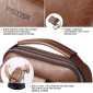Universal Fashion Casual Men Shoulder Messenger Bag Handbag, Size: L (24cm x 20cm x 6cm)(Khaki)