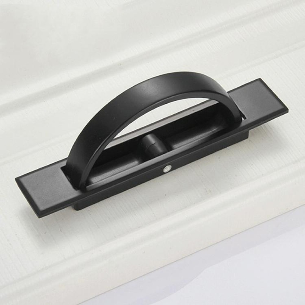 4206-85 Tatami Hidden Embedded Rotating Flip Cover Button(Black)