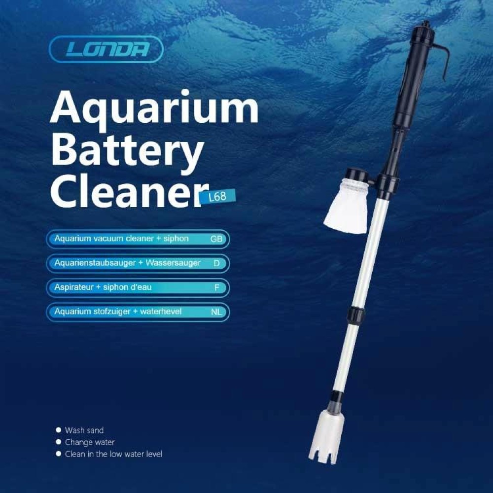 Electric Multi-functional Length Adjustable Fish Tank Cleaning Water Filter