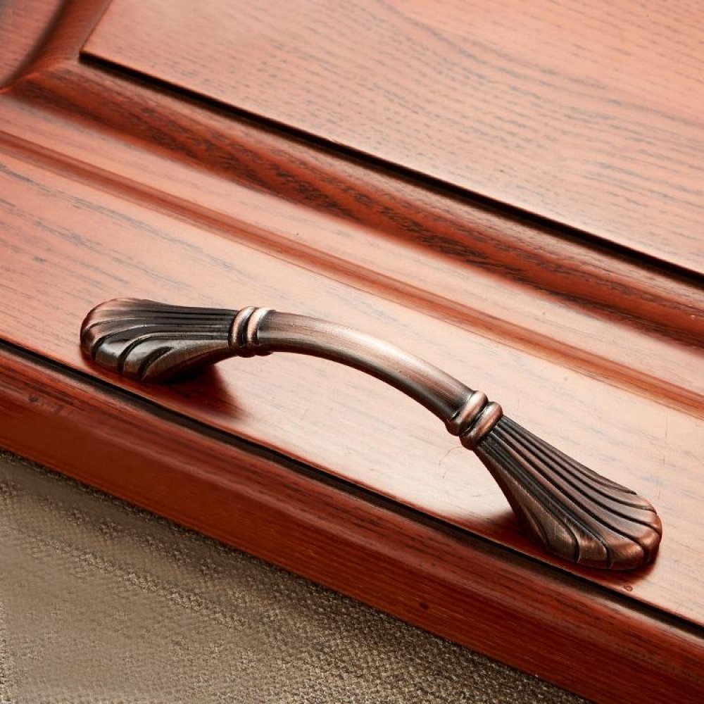 6029-96 Solid Wood Furniture Cabinet Handle Red Bronze Handles