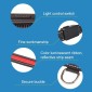 Medium and Large Dog Pet Solar + USB Charging LED Light Collar, Neck Circumference Size: S, 35-40cm(Pink)
