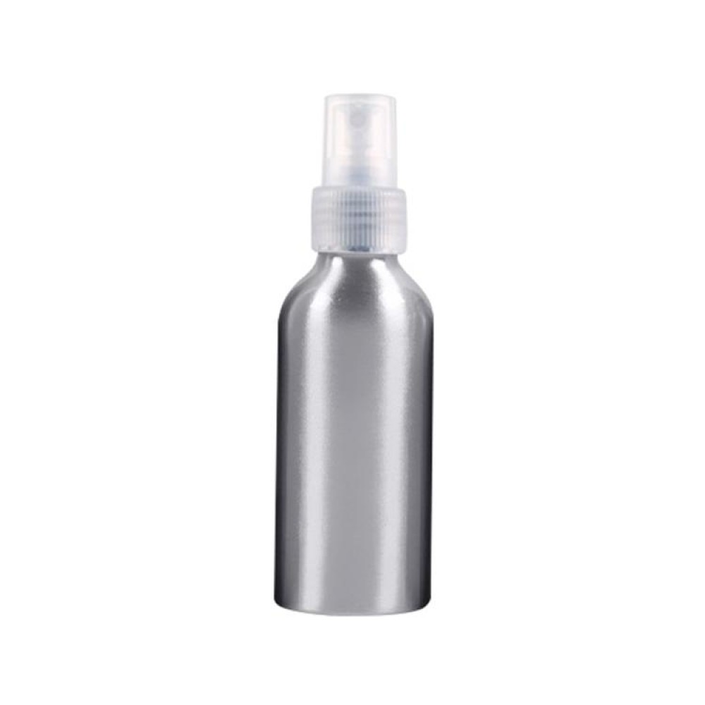 Refillable Glass Fine Mist Atomizers Aluminum Bottle, 100ml(Transparent)