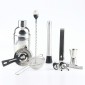 11 in 1 Stainless Steel Cocktail Shaker Tools Set with Wooden Mount, Capacity: 550ml