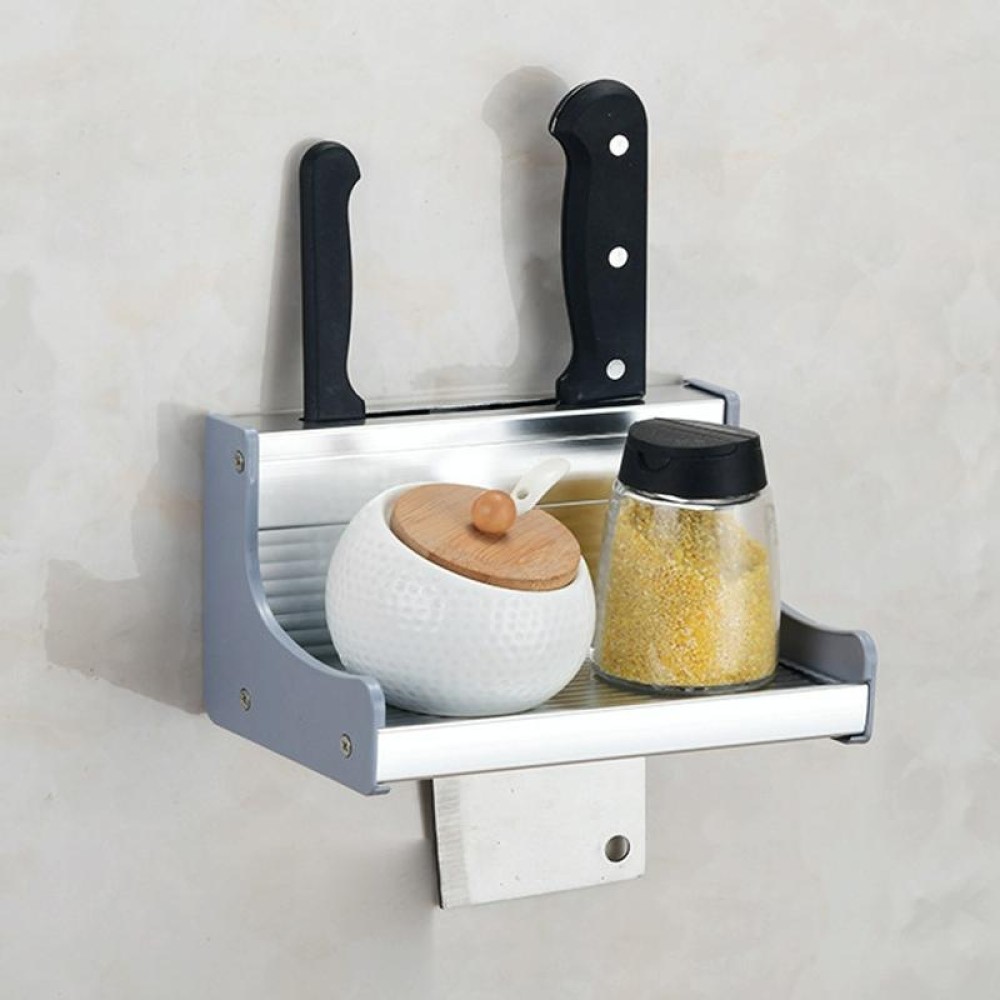 20cm Kitchen Multi-function Wall-mounted Condiment Holder Storage Rack