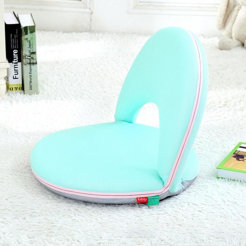 Multifunctional Folding Bed Backrest Waist Pregnant Women Breastfeeding Chair, 42-Speed / Large(Cyan)