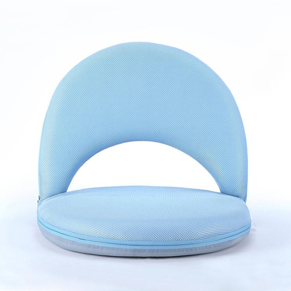 Multifunctional Folding Bed Backrest Waist Pregnant Women Breastfeeding Chair, 5-Speed / Small(Blue)