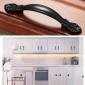 6032A-96 Simple Archaistic Zinc Alloy Handle for Cabinet Wardrobe Drawer Door, Hole Spacing: 96mm