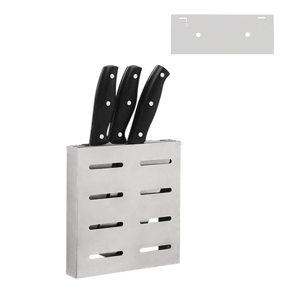 304 Stainless Steel Wall-mounted Kitchen Rack Hanging Knife Holder
