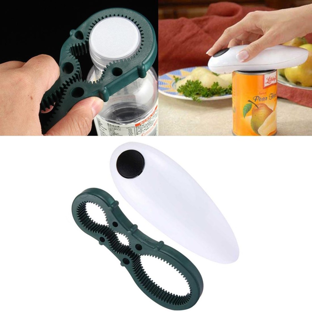 Automatic Electric Can Opener Bottle Opener