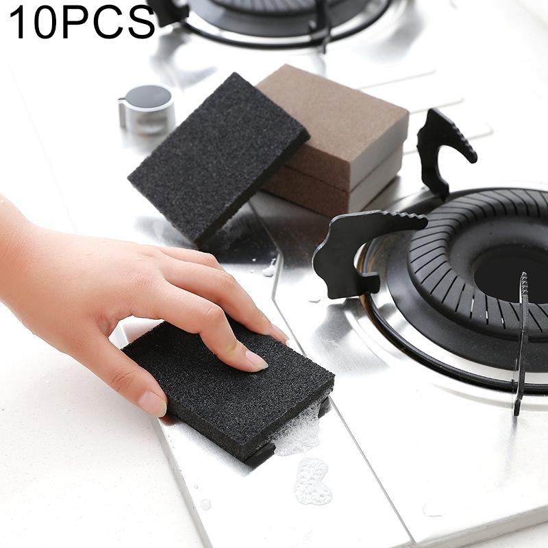 10 PCS Kitchen Emery Clean Rub Pot Rust Focal Stains Sponge Removing Tool