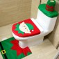 Fancy Christmas Decoration Santa Elf Toilet Lid Cover, Size: 44 x 35cm