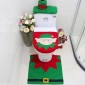 Fancy Christmas Decoration Santa Elf Toilet Lid Cover, Size: 44 x 35cm