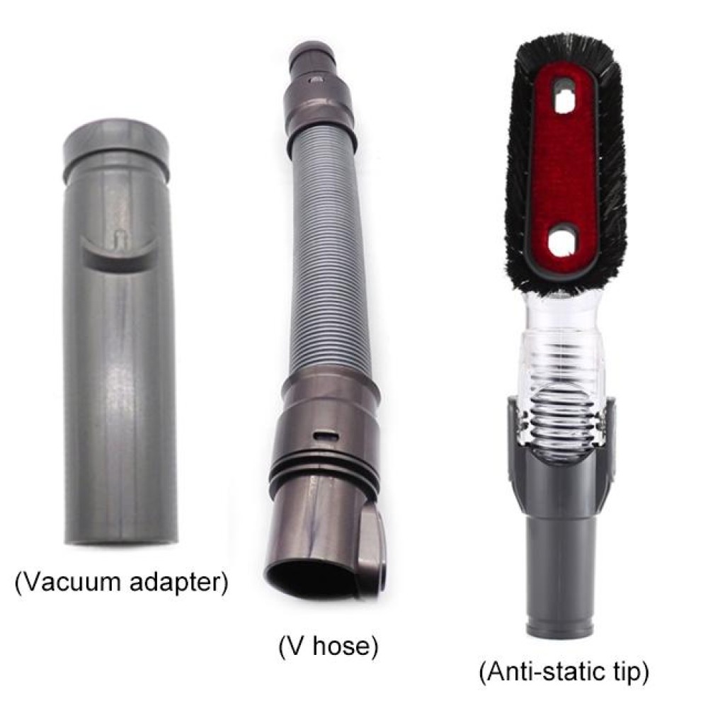 XD997 3 in 1 Handheld Tool Bendable Anti-static Suction Head Kits D920 D928 D907 for Dyson V6 / DC Series Vacuum Cleaner