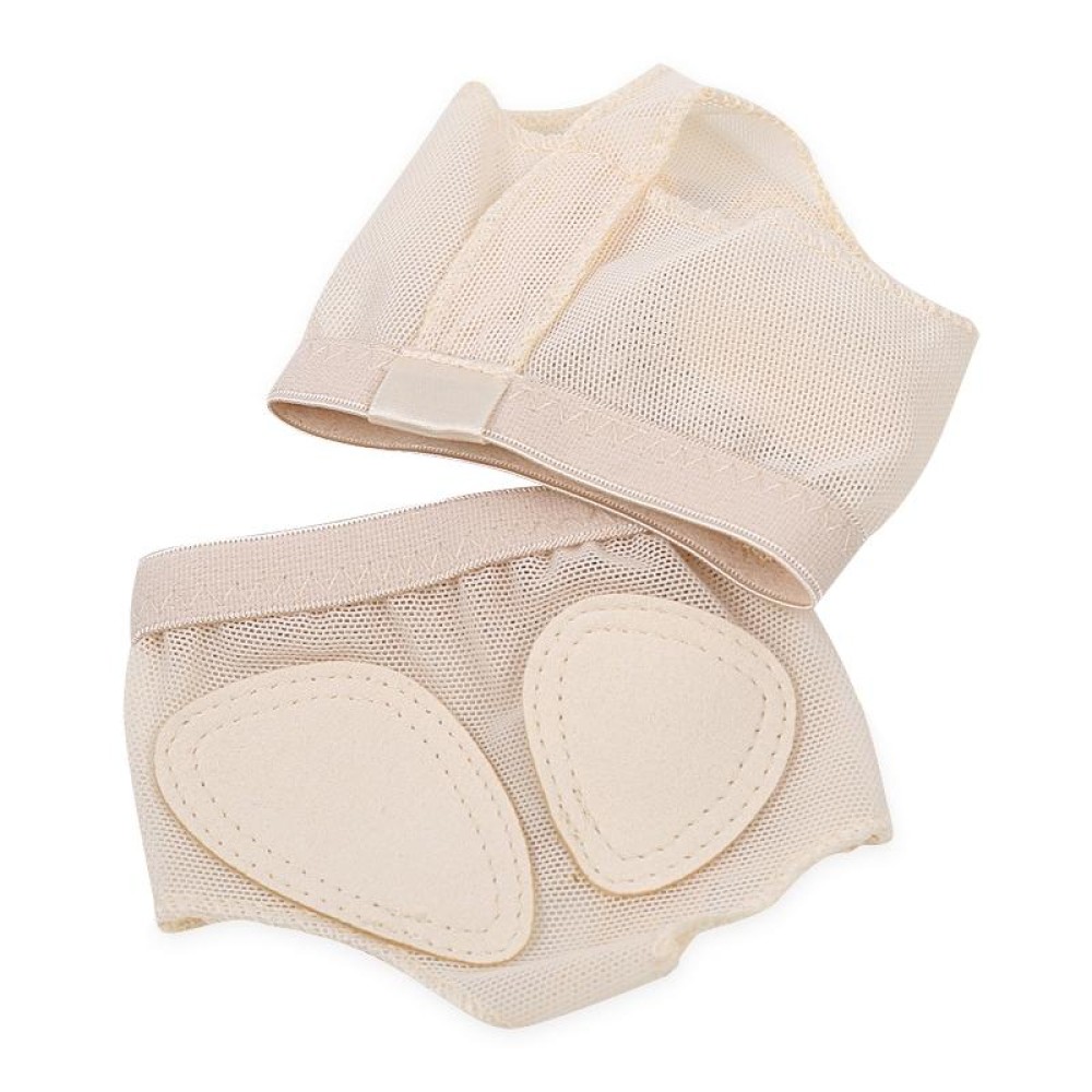 Professional Belly Ballet Dance Toe Pad Practice Shoes Forefoot Pads Socks Anti-slip Breathable Toe Socks Sleeve, Size: M(37-38 Yards)(Flesh Color)