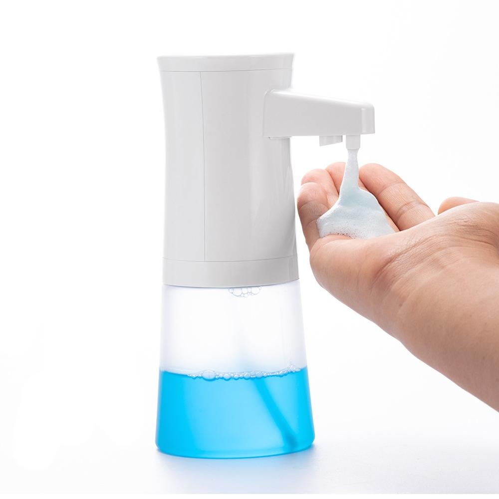 Smart Induction Foam Hand Washer Automatic Foam Soap Dispenser, Capacity: 350ml (White)