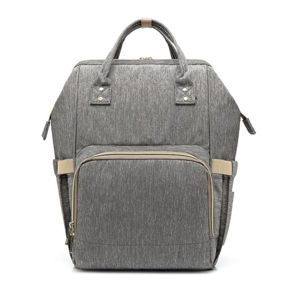 Multi-functional Double Shoulder Bag Handbag Waterproof Oxford Cloth Backpack, Capacity: 16L (Light Grey)