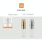Portable Mini Refillable Glass Perfume Fine Mist Atomizers with Metallic Exterior, 5ml(Gold)