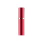 Portable Mini Refillable Glass Perfume Fine Mist Atomizers with Metallic Exterior, 5ml (Red)