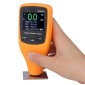 RZ260FN Ferrous & Non-Ferrous 2 in 1 LCD Display Ultrasonic Coating Paint Thickness Gauge Meter Tools (Orange)