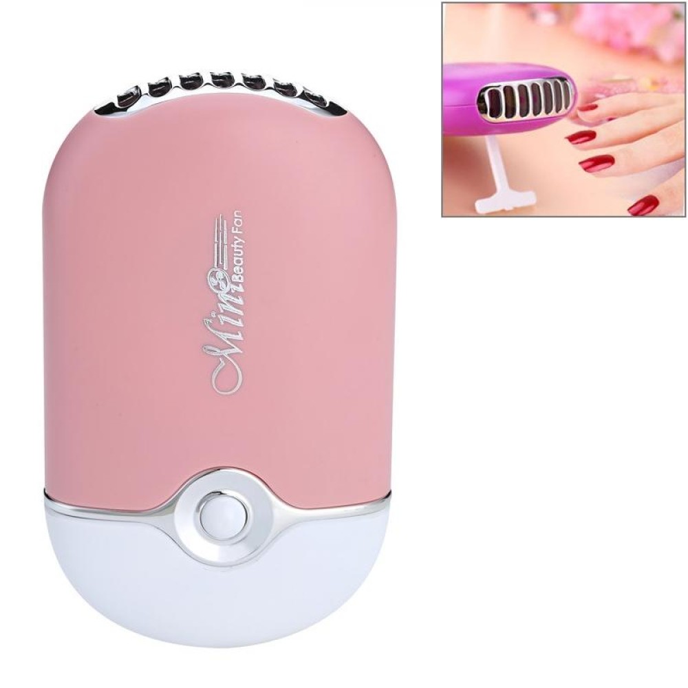 Portable Handheld Mini Pocket USB Air Conditioning Cooling Fan Grafted Eyelashes Dryer(Pink)