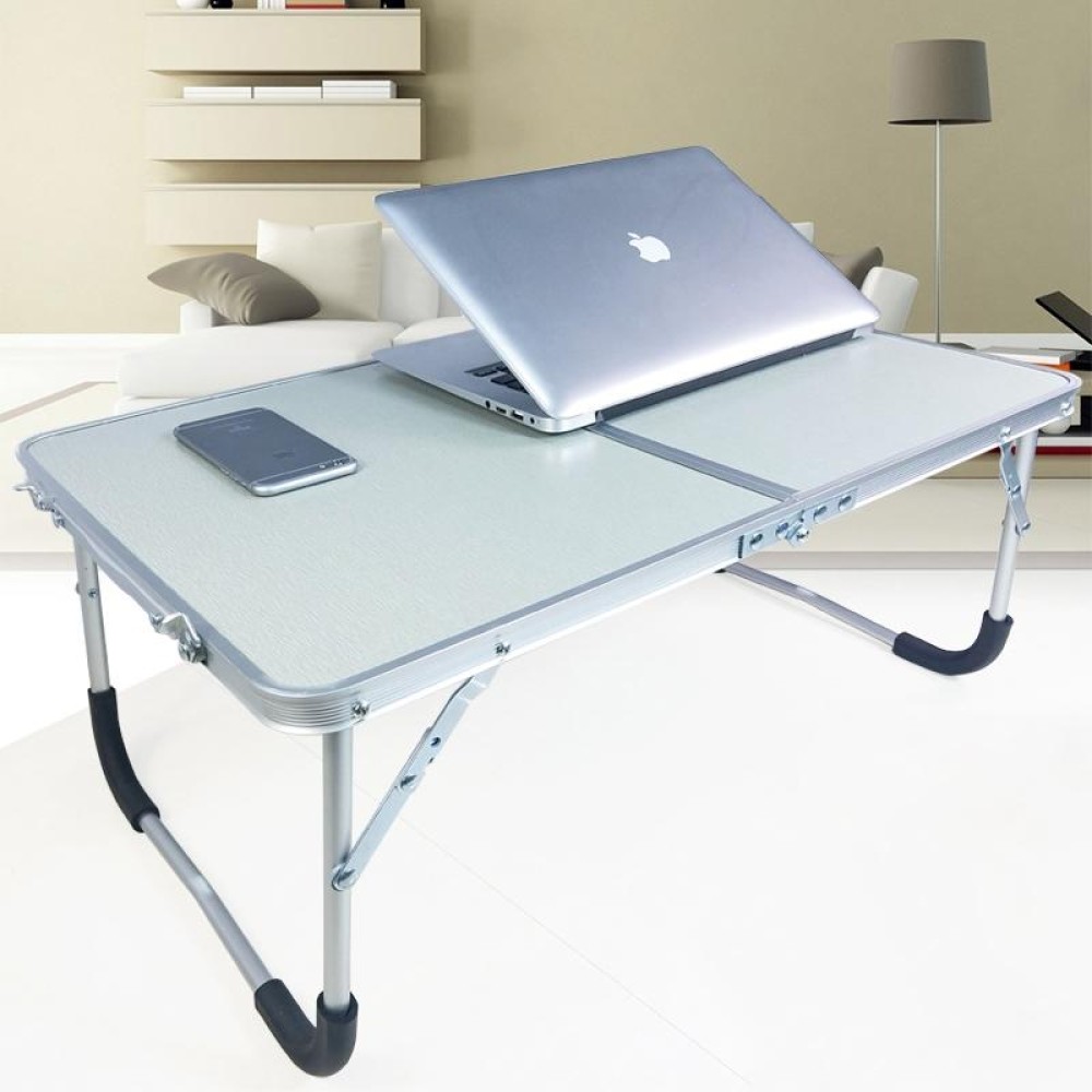 Rubber Mat Adjustable Portable Laptop Table Folding Stand Computer Reading Desk Bed Tray
