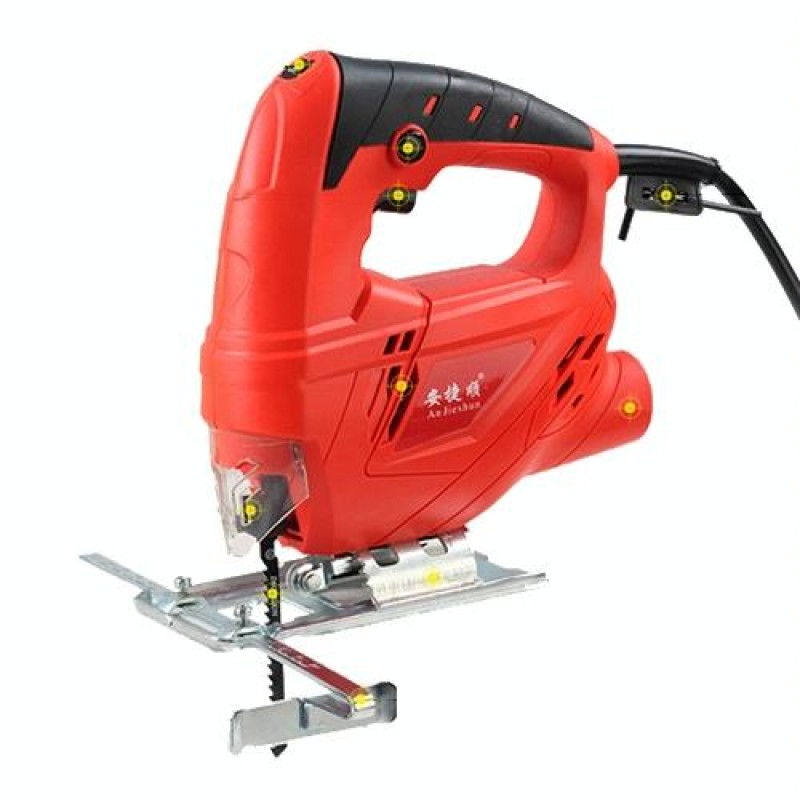 220V Jig Saw Electric Saw Woodworking Electric Tools Multifunction Chainsaw Hand Saws Wood Cutting Machine With Lase & 10 Saw Blader