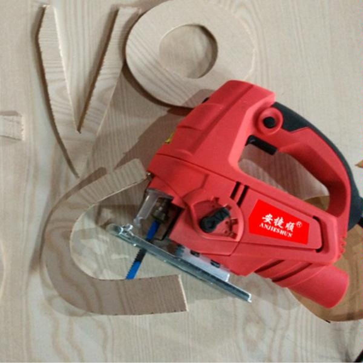 220V Jig Saw Electric Saw Woodworking Electric Tools Multifunction Chainsaw Hand Saws Wood Cutting Machine With Lase & 10 Saw Blader