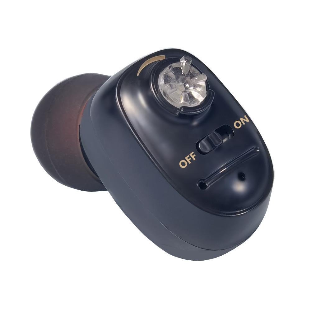 KAIXINWEI VHP-601 DC3.7V In-ear Bluetooth Hearing Aid Sound Amplifier (Black)