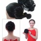12# Wig Ball Head Flower Hairpin Hair Bag Wig Headband for Bride