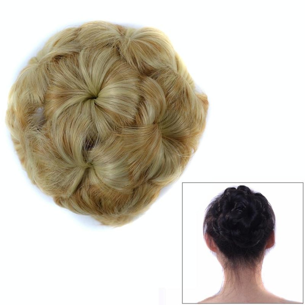 613H27# Wig Ball Head Flower Hairpin Hair Bag Wig Headband for Bride