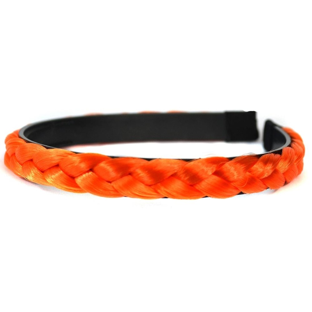 10 PCS Wig Twist Braid Jewelry Headband Hair Buckle(Orange)