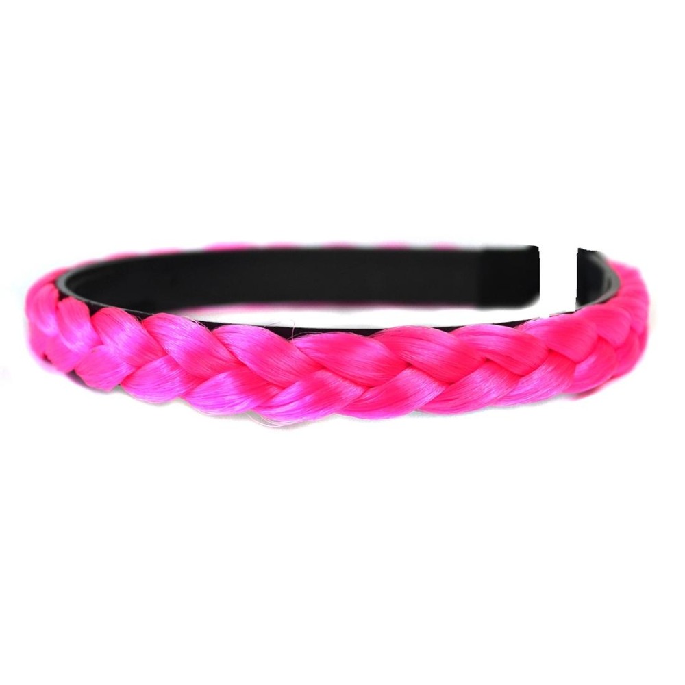 10 PCS Wig Twist Braid Jewelry Headband Hair Buckle(Pink)
