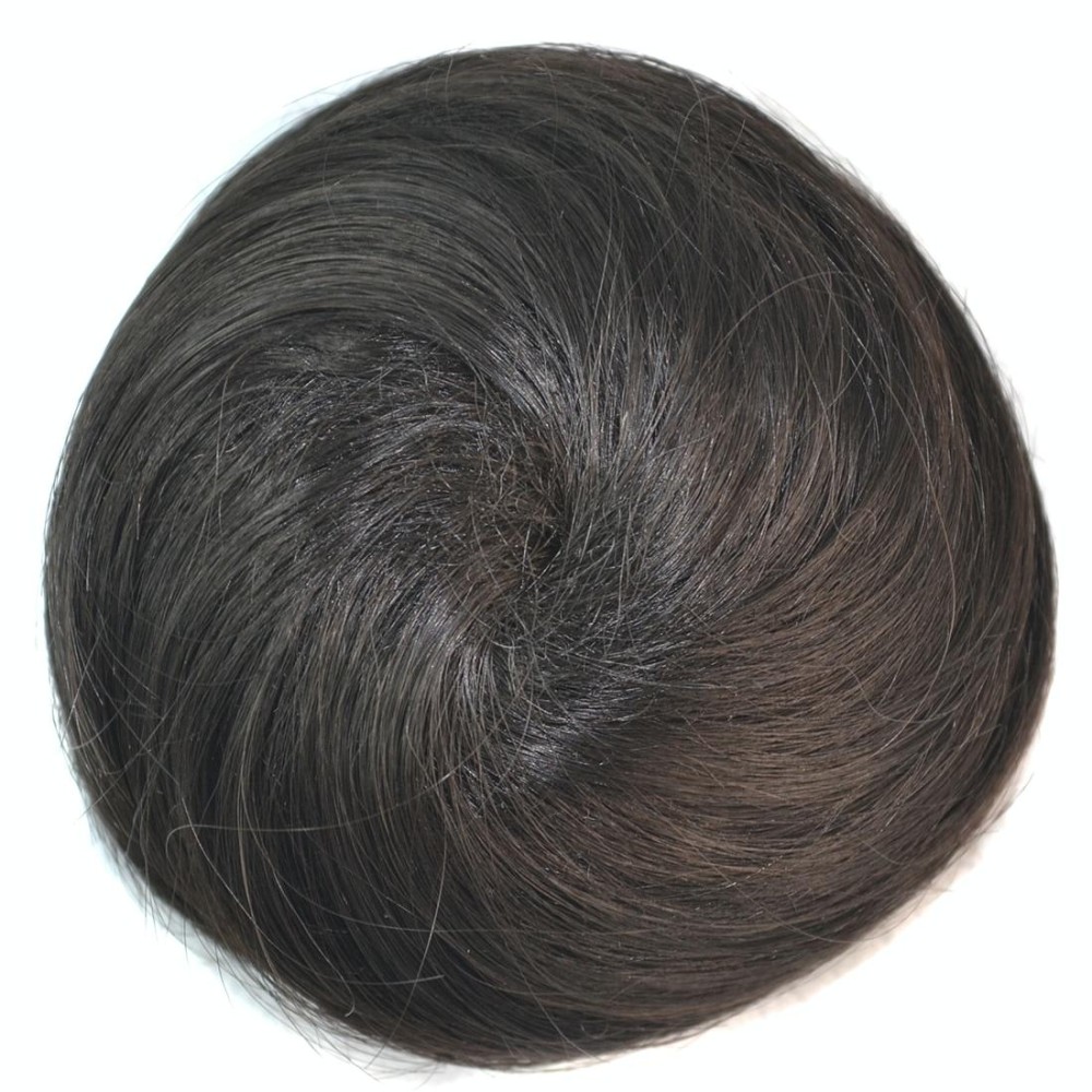 Wig Bun Flower Shape Hair Package Hair Disk(Black)