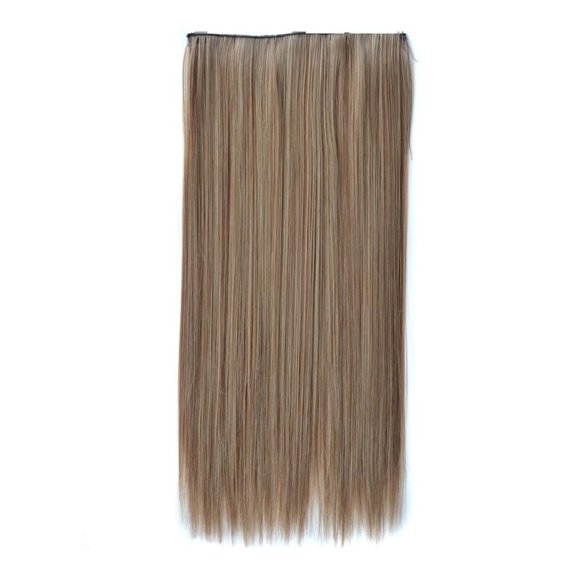 12M613# One-piece Seamless Five-clip Wig Long Straight Wig Piece