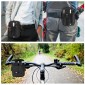 HAWEEL Hiking Belt Waist Bag Outdoor Sport Motorcycle Bag 7.0 inch Phone Pouch (Black)