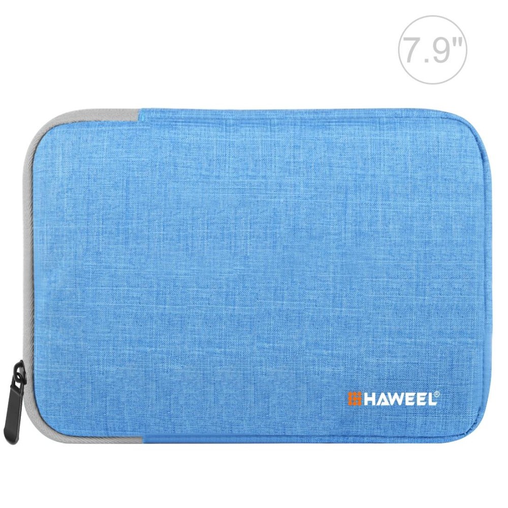 HAWEEL 7.9 inch Sleeve Case Zipper Briefcase Carrying Bag, For iPad mini 4 / iPad mini 3 / iPad mini 2 / iPad mini, Galaxy, Lenovo, Sony, Xiaomi, Huawei 7.9 inch Tablets(Blue)