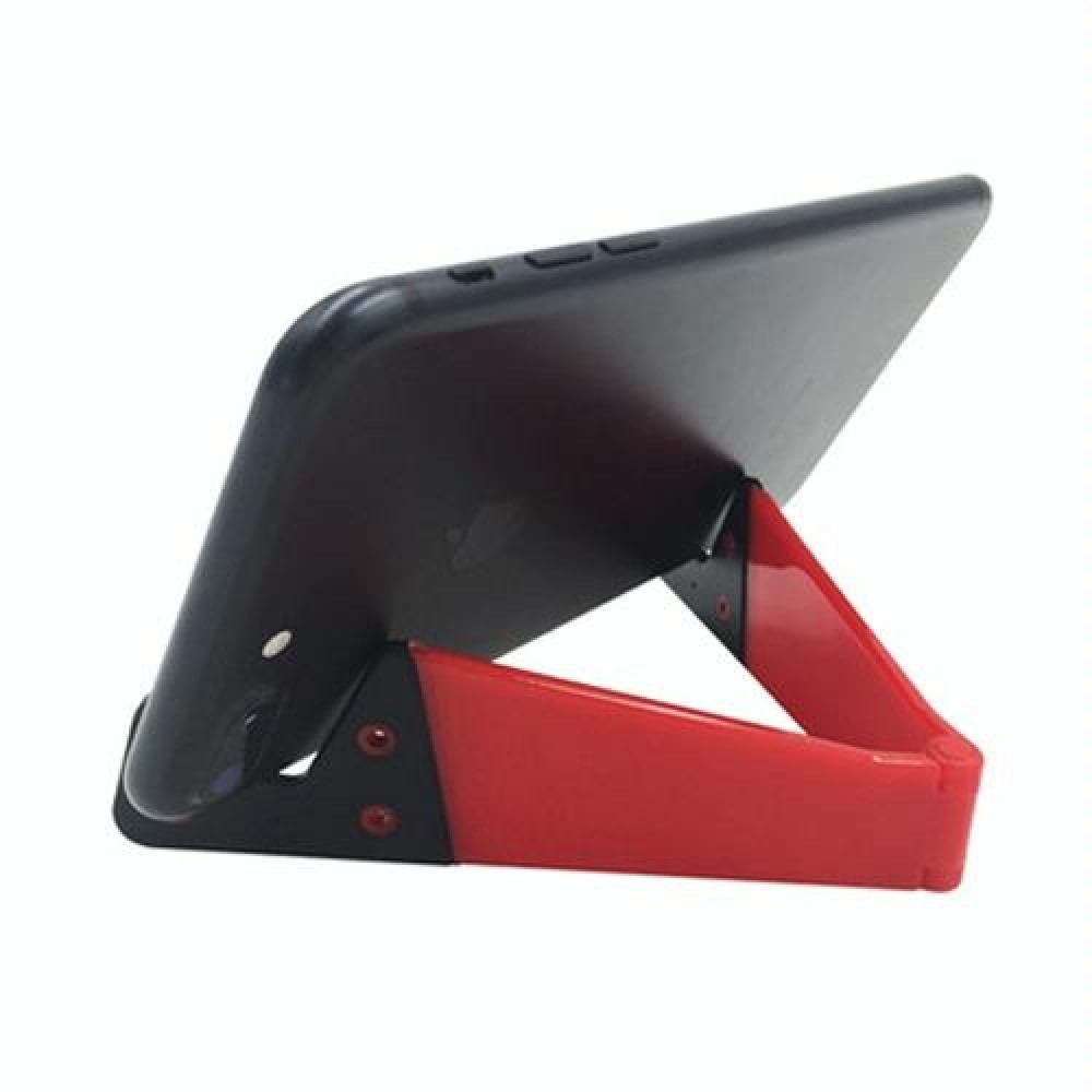 V Shape Universal Mobile Phone Tablet Bracket Holder (Red)