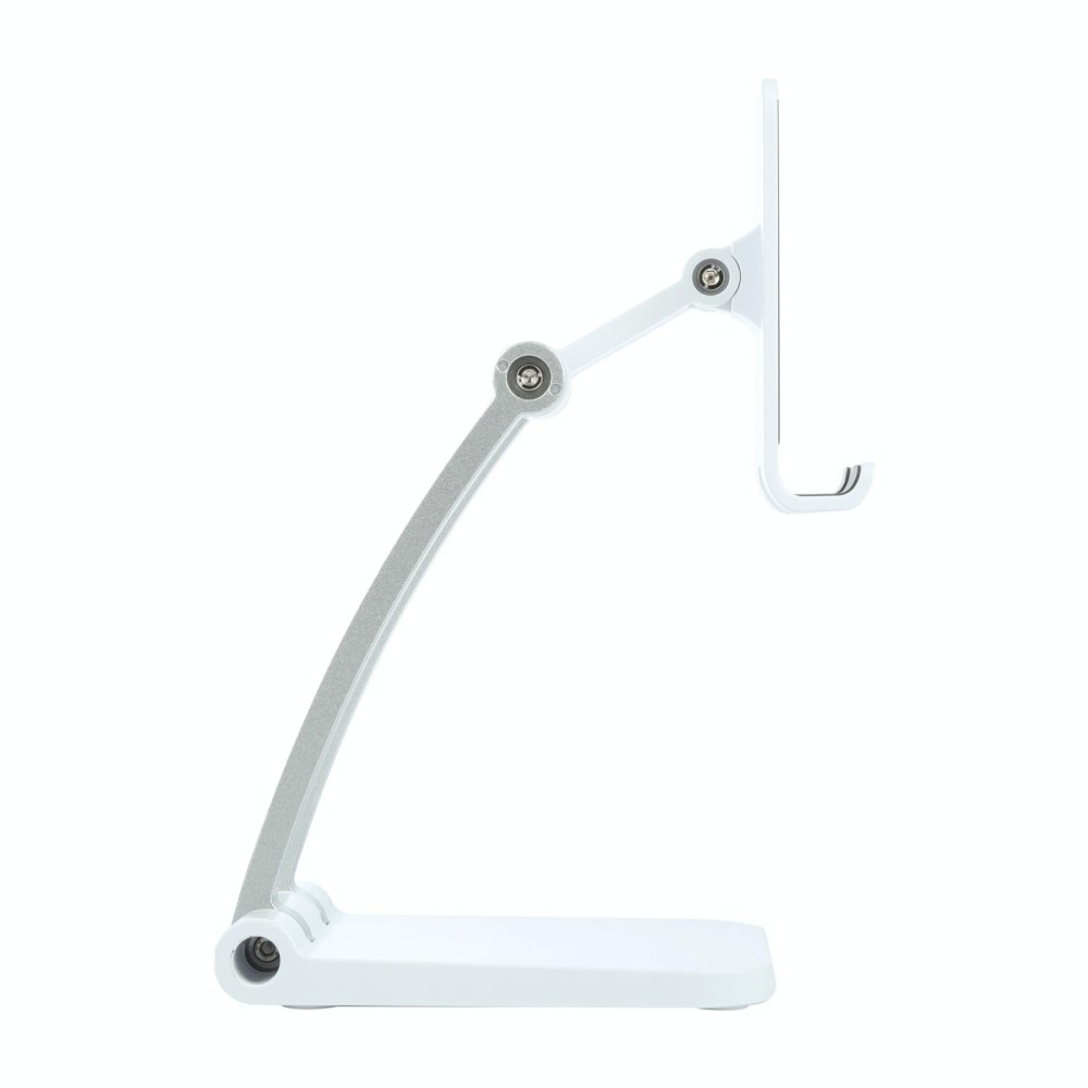 A18 Universal Aluminum Alloy Two-section Folding Mobile Phone Tablet Holder(White)