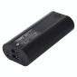 TOMO P2 USB Smart 2 Battery Charger with  Indicator Light for 18650 Li-ion Battery(Black)
