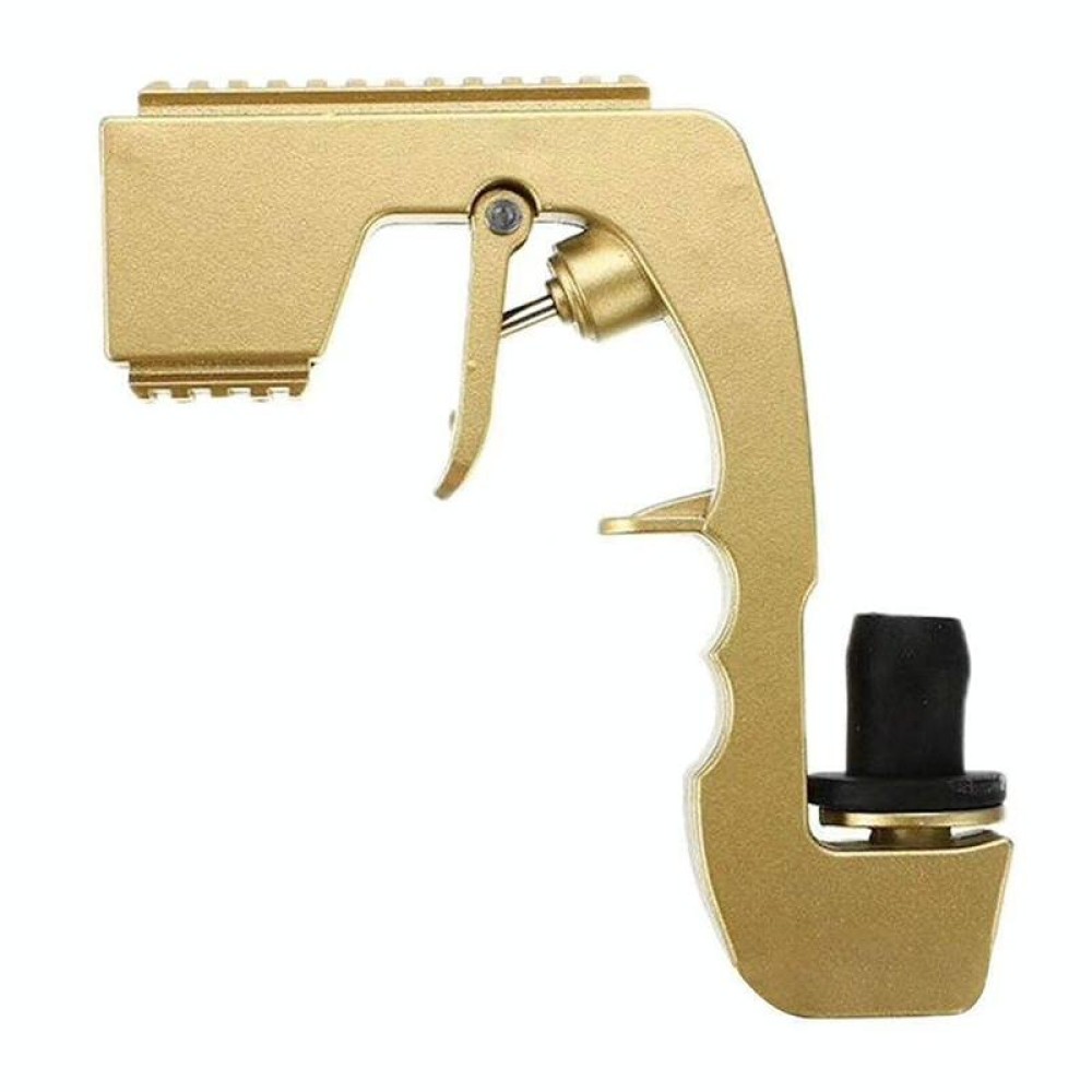 Zinc Alloy Bubbly Blaster Champagne Bottle Squirt Gun Bar Tool(Gold)