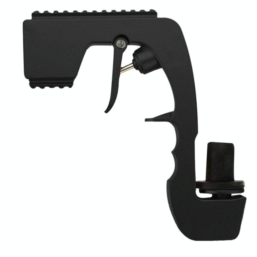 Plastic Wrapped Metal Bubbly Blaster Champagne Bottle Squirt Gun Bar Tool(Black)