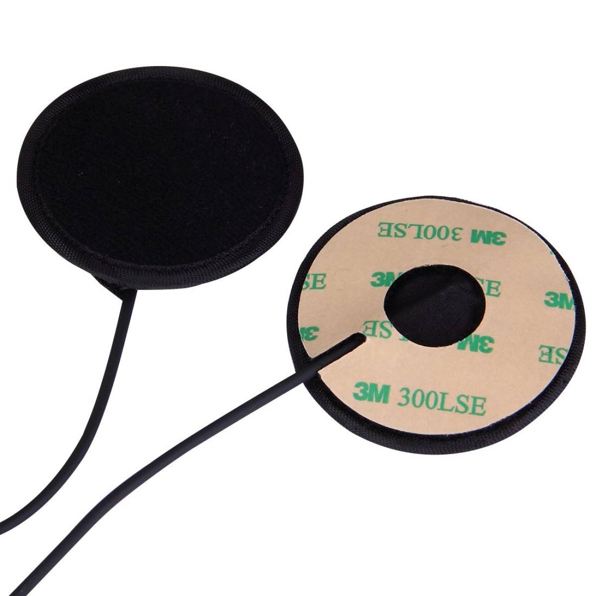 2 Pin PTT Adjustable Volume Motorcycle Helmet Headset Microphone for BAOFENG Radio Walkie Talkie