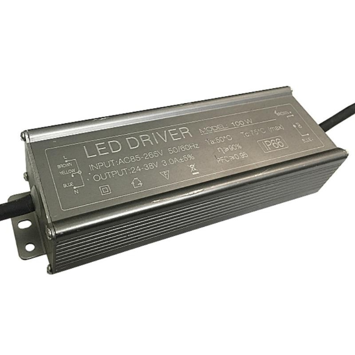 20W LED Driver Adapter AC 85-265V to DC 24-38V IP65 Waterproof