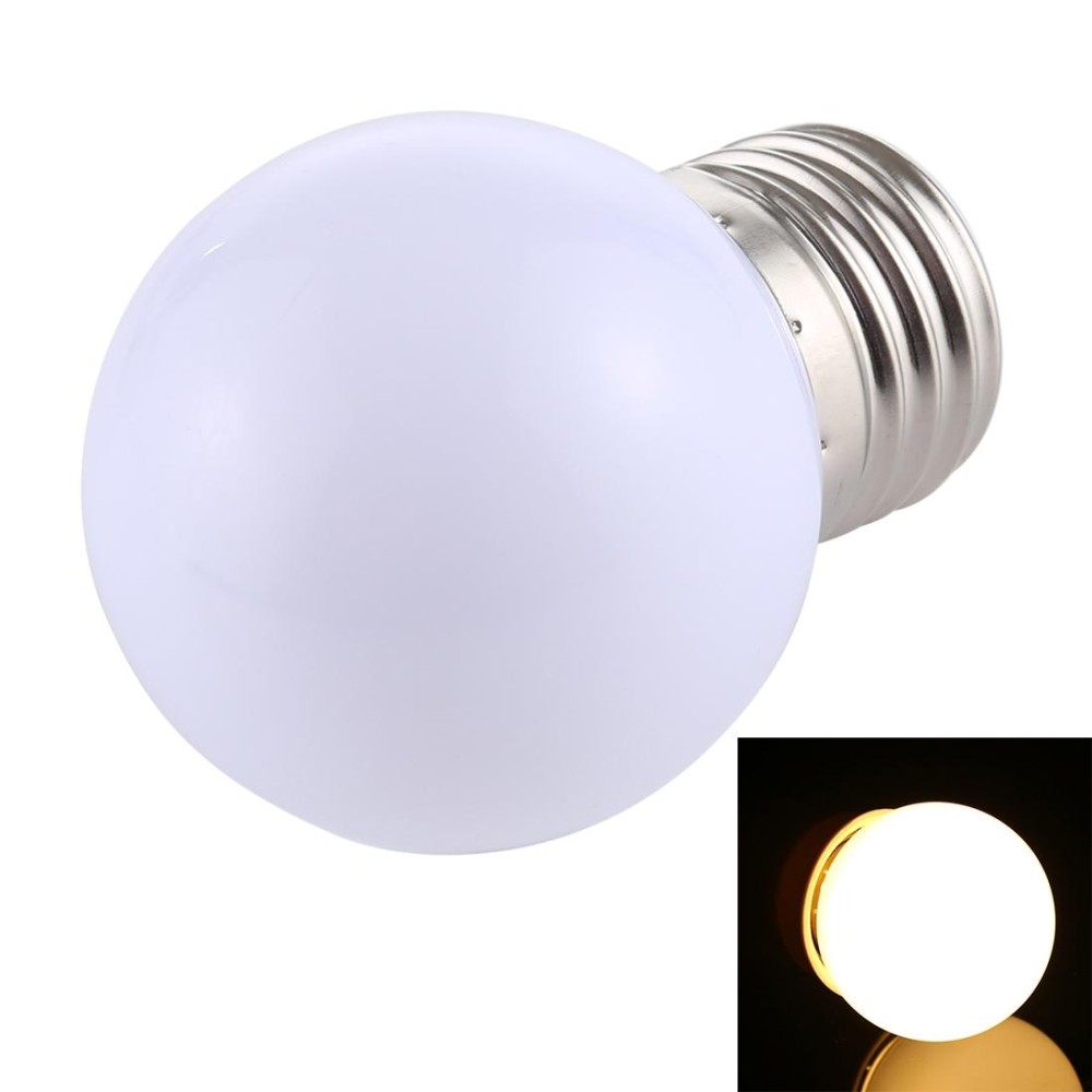 2W E27 2835 SMD Home Decoration LED Light Bulbs, AC 220V (Warm White)