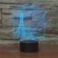 Lighthouse Shape 3D Colorful LED Vision Light Table Lamp, USB & Battery Version